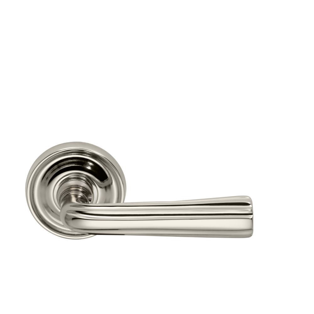 Omnia Industries 706/55.PA14 PASSAGE SET 238/138 W/013 US14 in Polished Nickel Plated