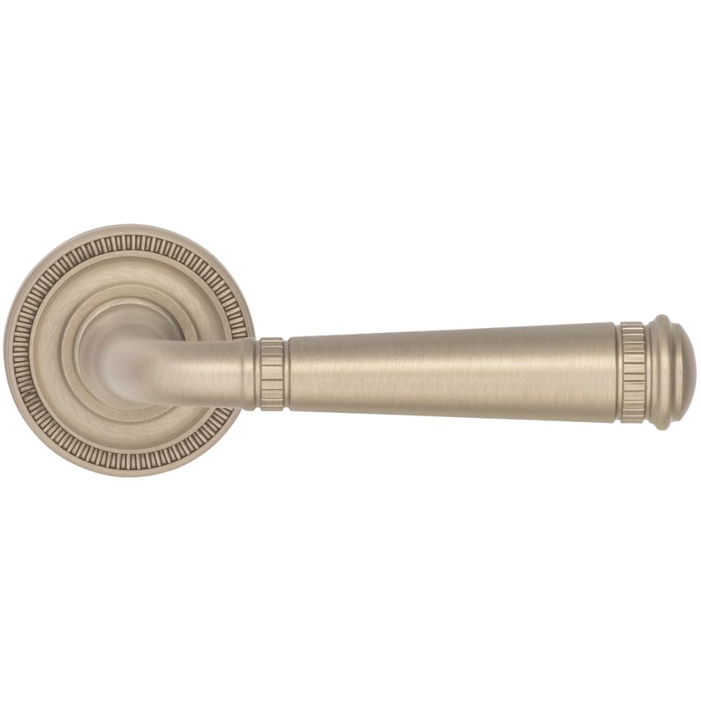 Omnia Industries 751ML67/238T.PA15 MILLED LEVER 67MM ROSE PA US15 in Satin Nickel Plated