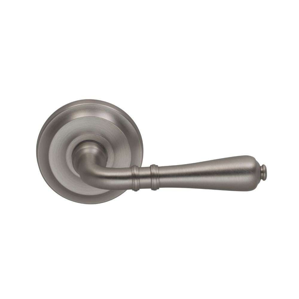 Omnia Industries 752/00.PA15 PASSAGE LATCHSET US15 in Satin Nickel Plated