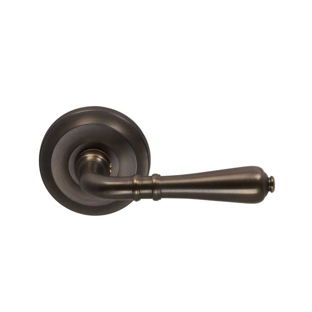 Omnia Industries 752/00.PA5A PASSAGE SET 238/138 W/013 US5A in Unlacquered Antique Bronze
