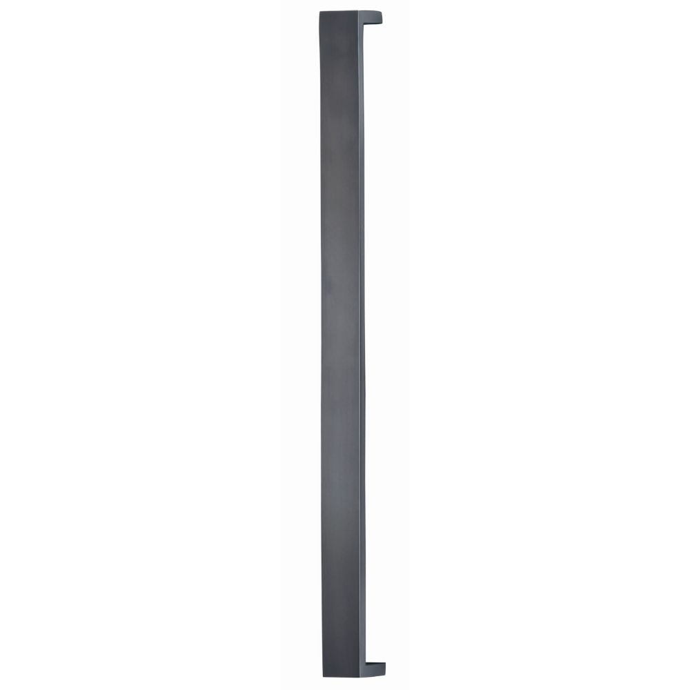 Omnia 9024/305.10B 12" Center to Center Flat Modern Cabinet Pull Oil Rubbed Black Finish
