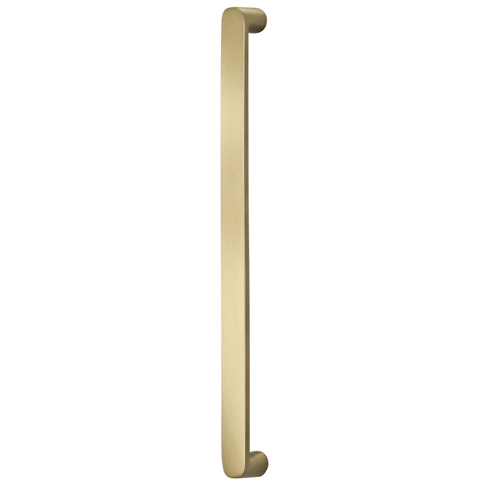 Omnia 9028/203.5 8" Center to Center Oval Modern Cabinet Pull Antique Brass Finish