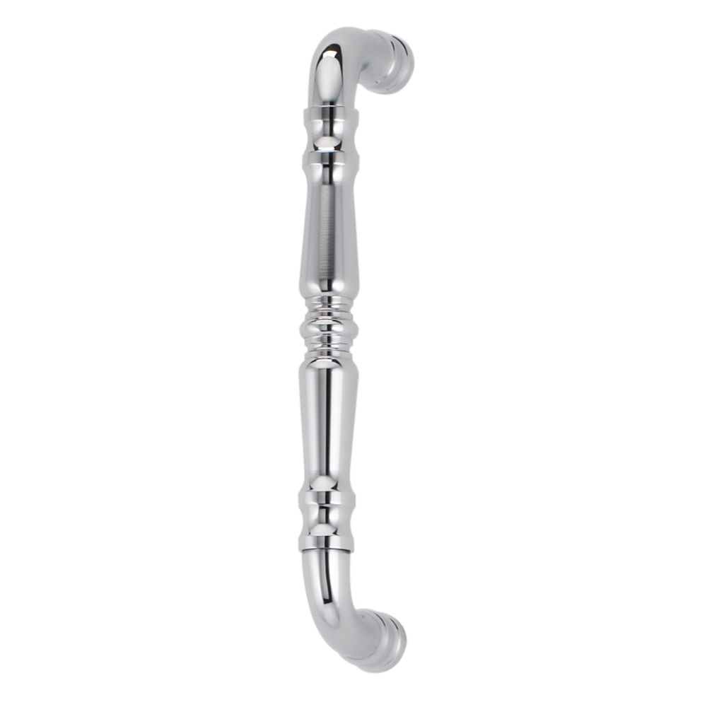 Omnia 9030/128.26 5" Center to Center Traditional Cabinet Pull Bright Chrome Finish