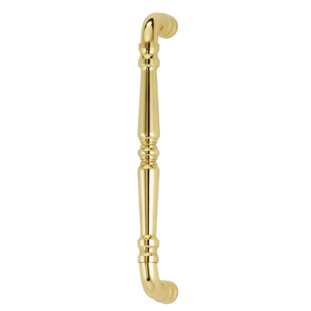 Omnia 9030/178.3 7" Center to Center Traditional Cabinet Pull Bright Brass Finish