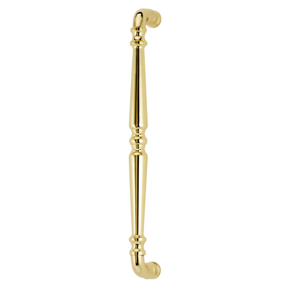 Omnia 9030/305.3 12" Center to Center Traditional Appliance Pull Bright Brass Finish