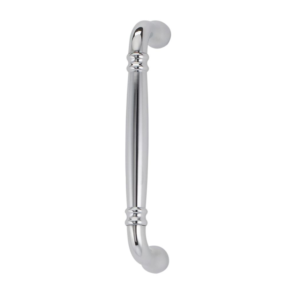 Omnia 9040/128.26 5" Center to Center Traditional Cabinet Pull Bright Chrome Finish