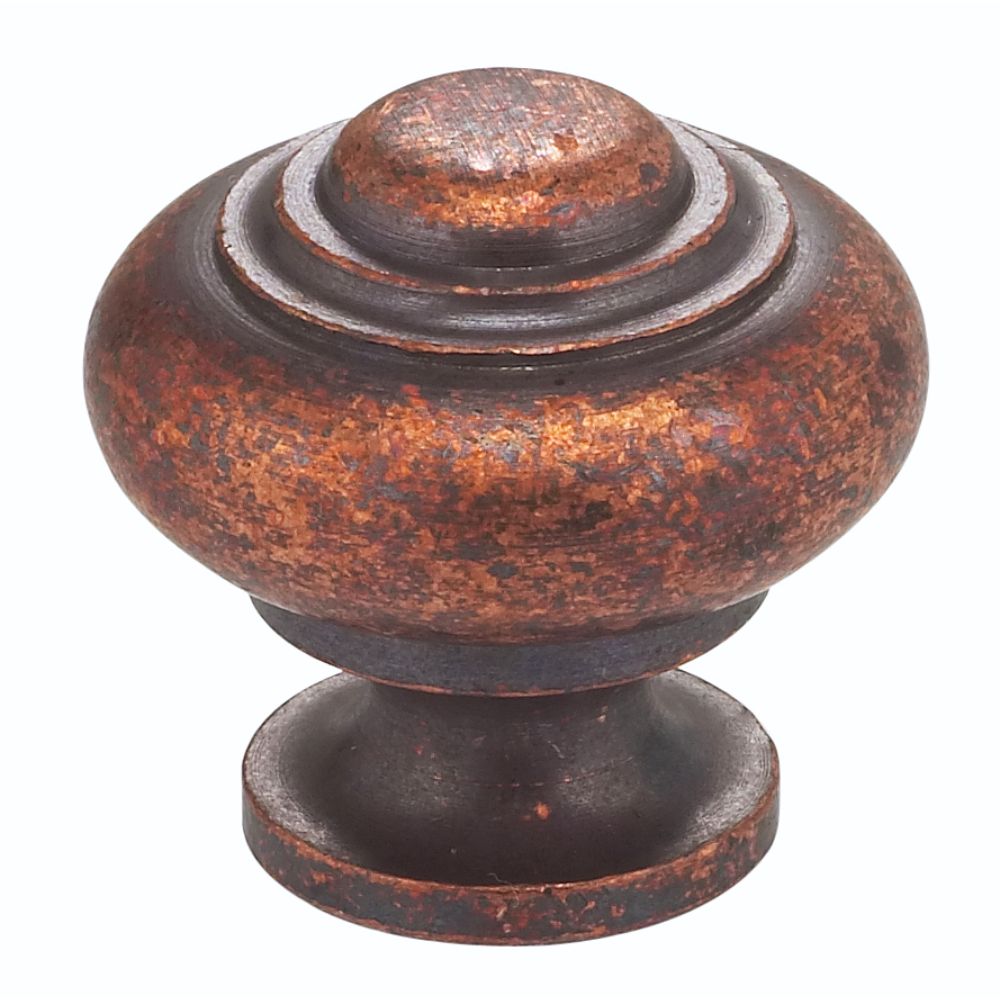 Omnia 9102/30.VC 1-3/16" Classic Cabinet Knob Vintage Copper Finish