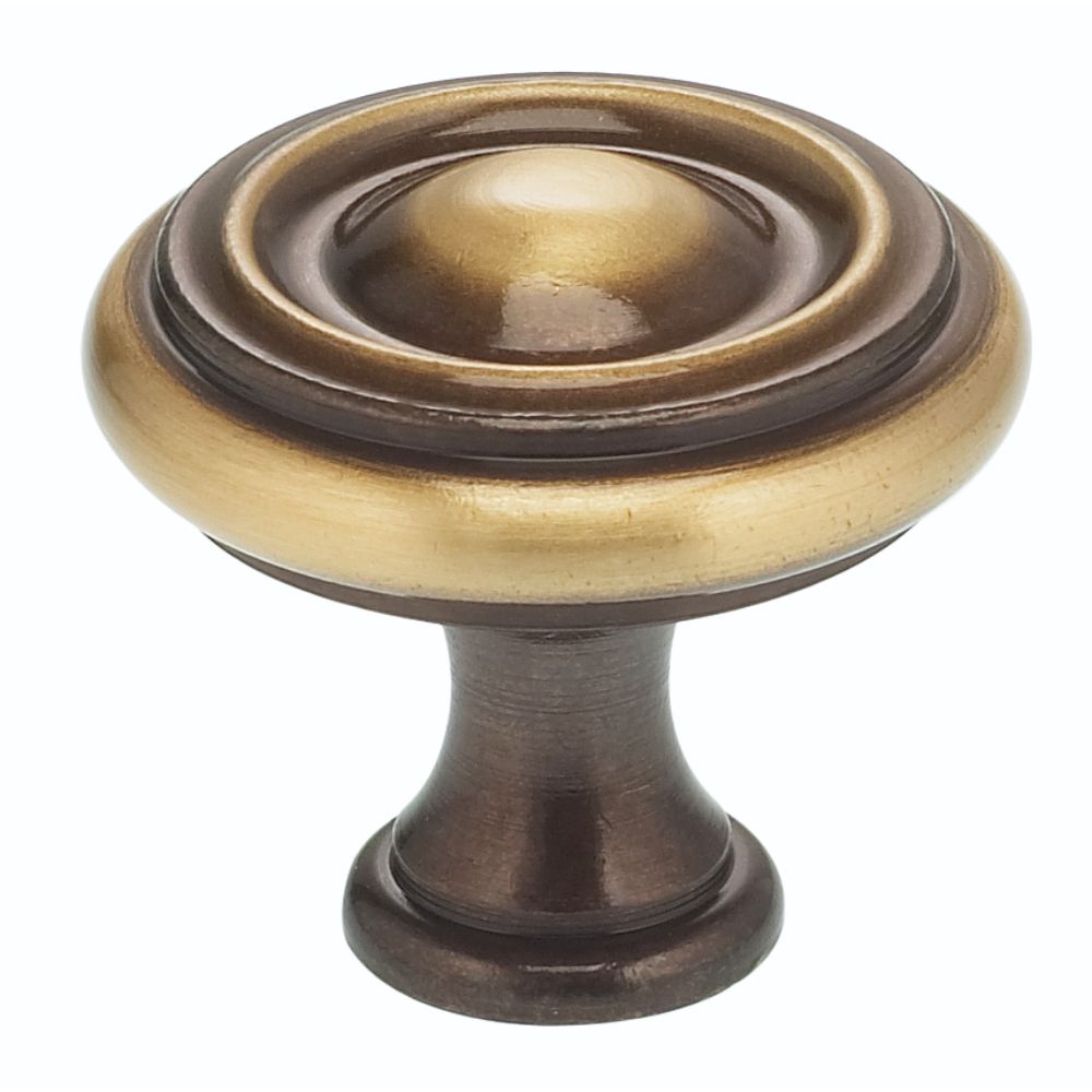 Omnia 9141/40.SB 1-9/16" Classic Cabinet Knob Shaded Bronze Finish
