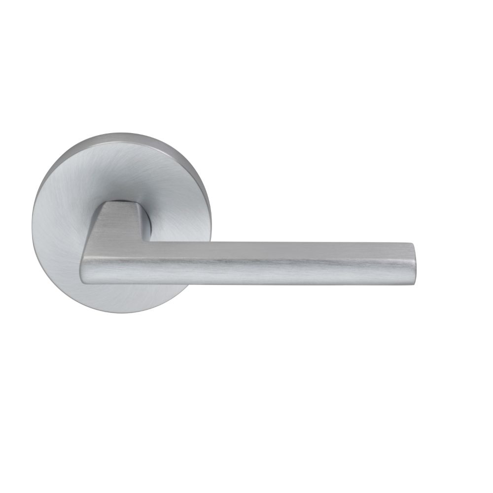 Omnia Industries 925MD/L.SD26D WDG.LVR,MOD.ROSE,LH SD US26D in Satin Chrome Plated