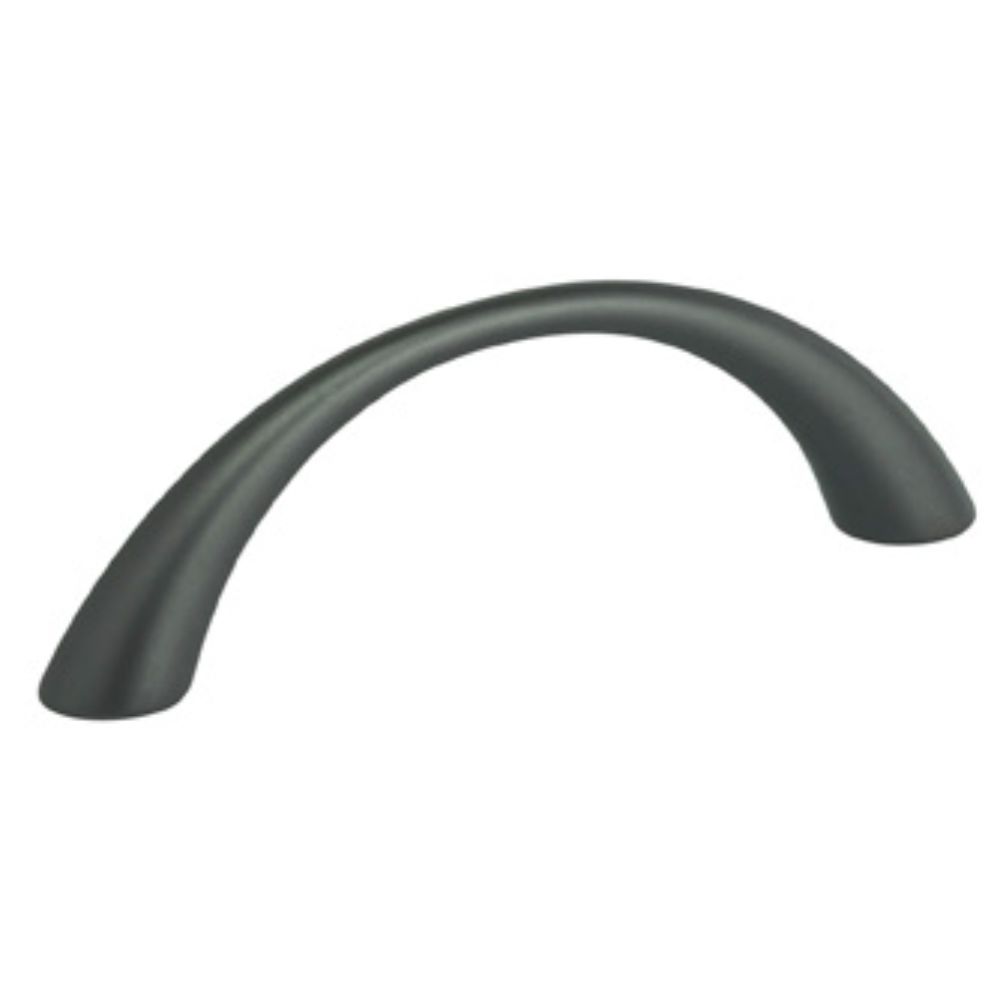 Omnia 9400/64.10B 2-1/2" Center to Center Modern Arched Cabinet Pull Oil Rubbed Black Finish