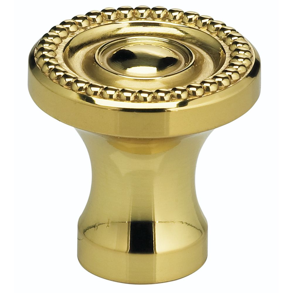 Omnia 9430/41.SB 1-5/8" Beaded Cabinet Knob Shaded Bronze Finish