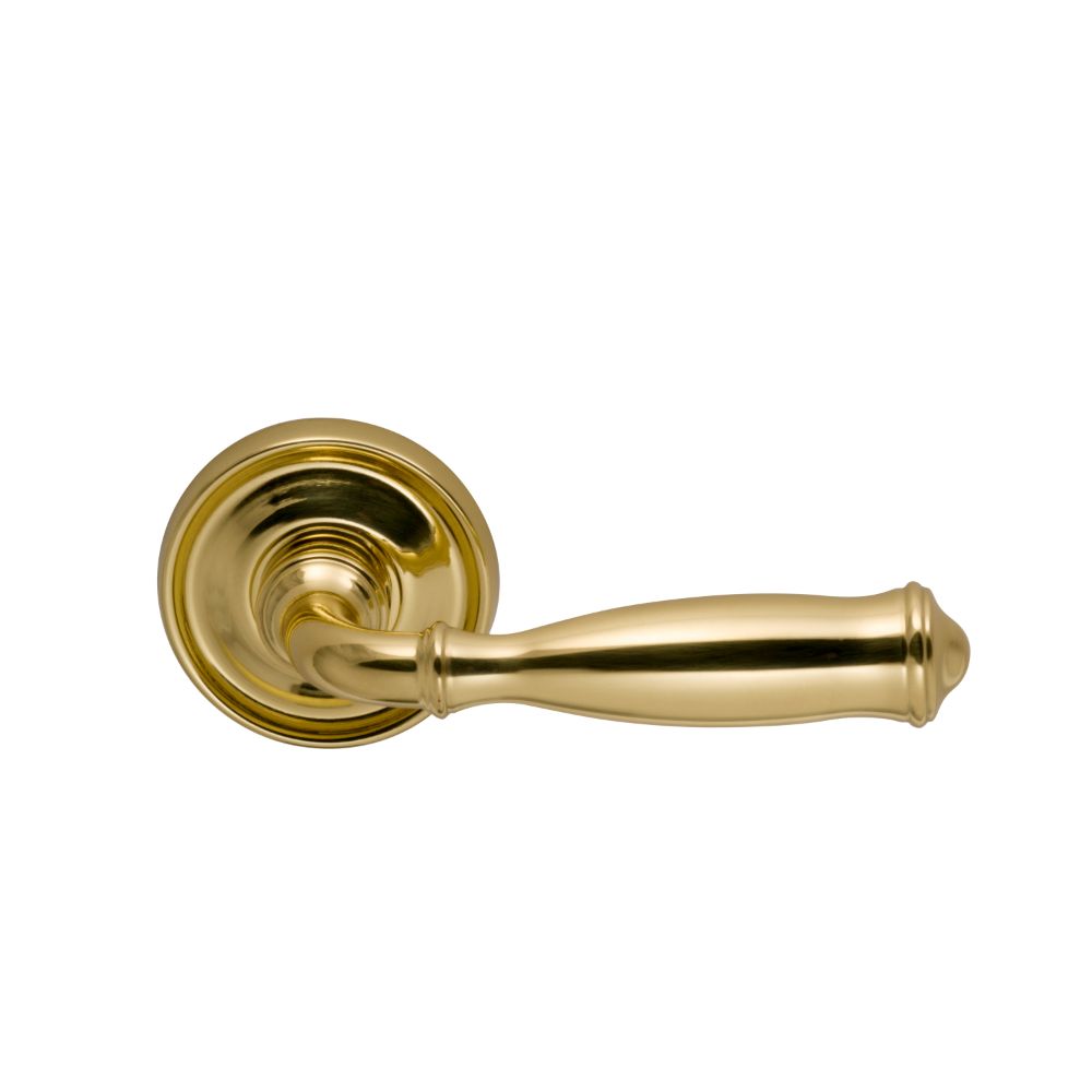 Omnia Industries 944/55.PA1 PASSAGE SET 238/138 W/013 US3 in Lacquered Polished Brass