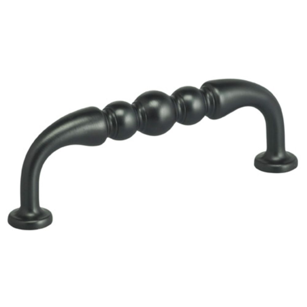 Omnia 9441/89.10B 3-1/2" Center to Center Traditional Wire Cabinet Pull Oil Rubbed Black Finish
