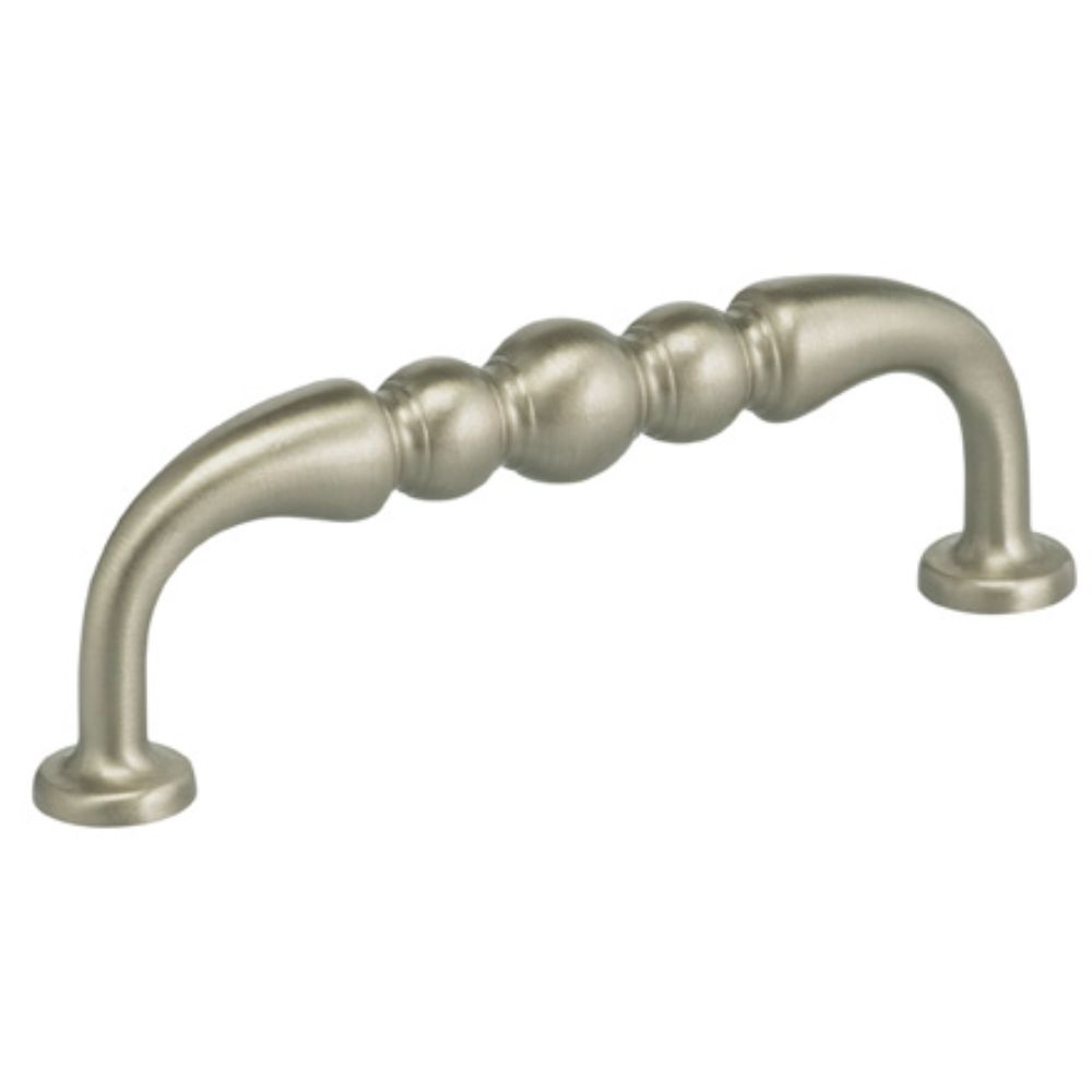 Omnia 9441/89.15 3-1/2" Center to Center Traditional Wire Cabinet Pull Satin Nickel Finish