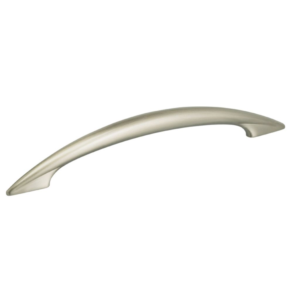 Omnia 9461/165.15 Arched 6-1/2" Center to Center Cabinet Pull Satin Nickel Finish