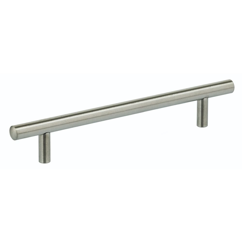 Omnia 9464/128.32D 5" Center to Center Cabinet Bar Pull Satin Stainless Steel Finish