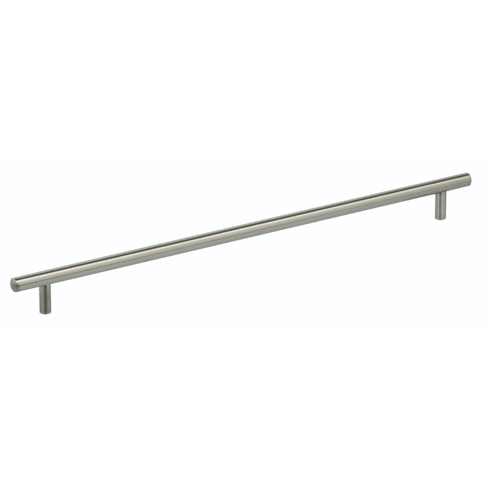 Omnia 9464/320.32D 12-5/8" Center to Center Cabinet Bar Pull Satin Stainless Steel Finish