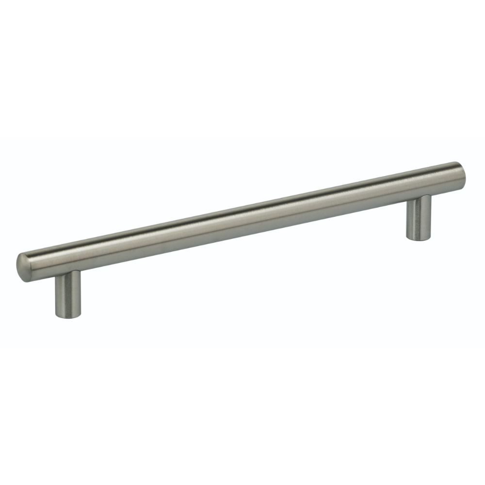 Omnia 9465/192.32D 7-5/8" Center to Center Thick Cabinet Bar Pull Satin Stainless Steel Finish