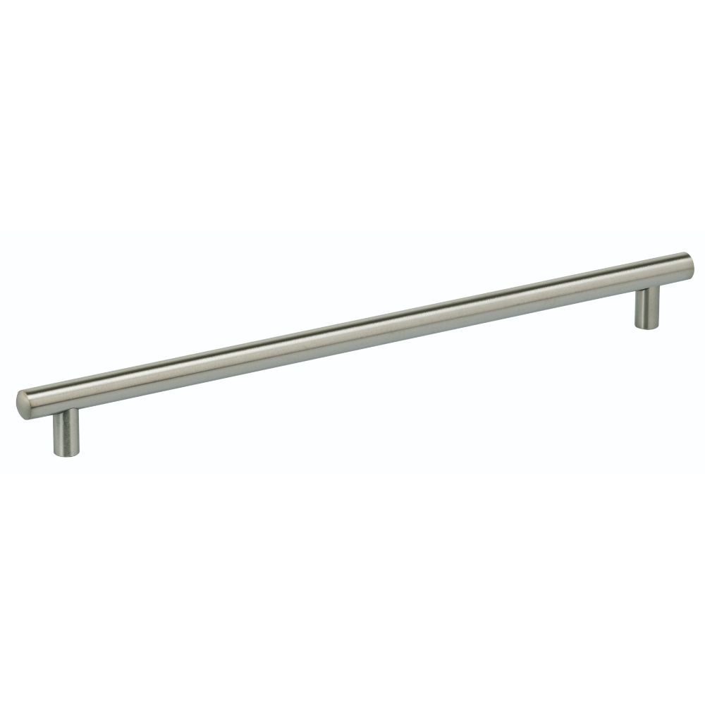 Omnia 9465/320.32D 12-5/8" Center to Center Thick Cabinet Bar Pull Satin Stainless Steel Finish