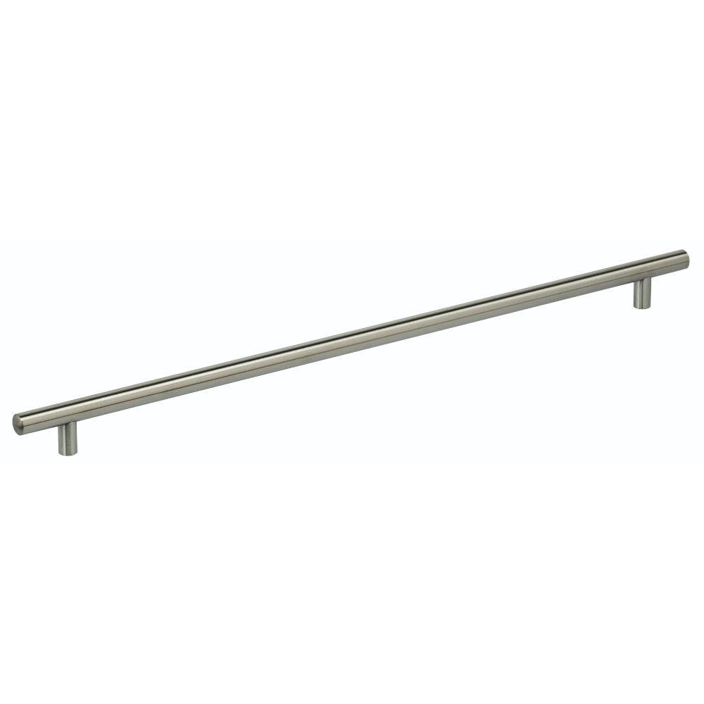 Omnia 9465/448.32D 17-5/8" Center to Center Thick Cabinet Bar Pull Satin Stainless Steel Finish