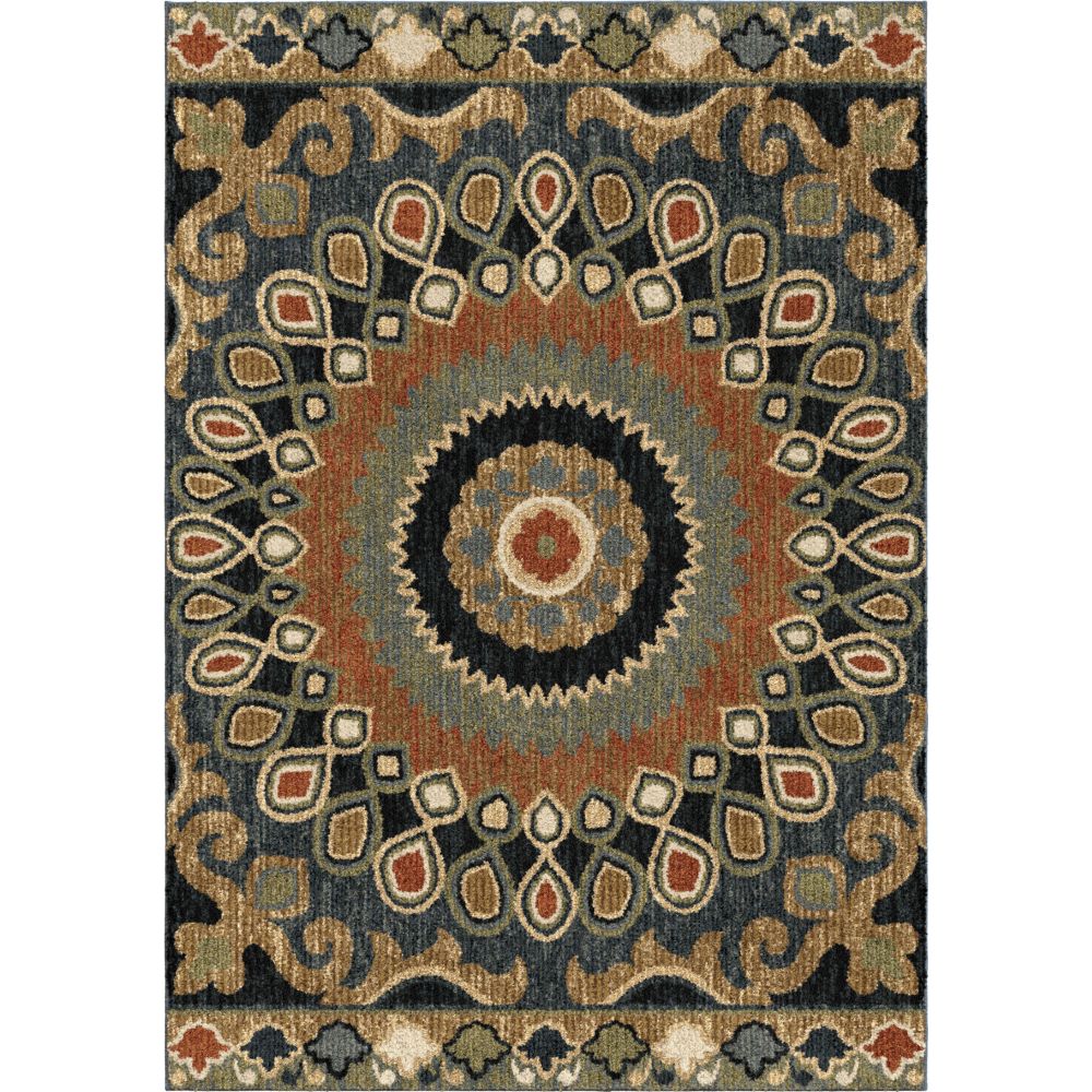 Orian Rugs 4412 Indo China Multi 8 Ft. X 11 Ft.