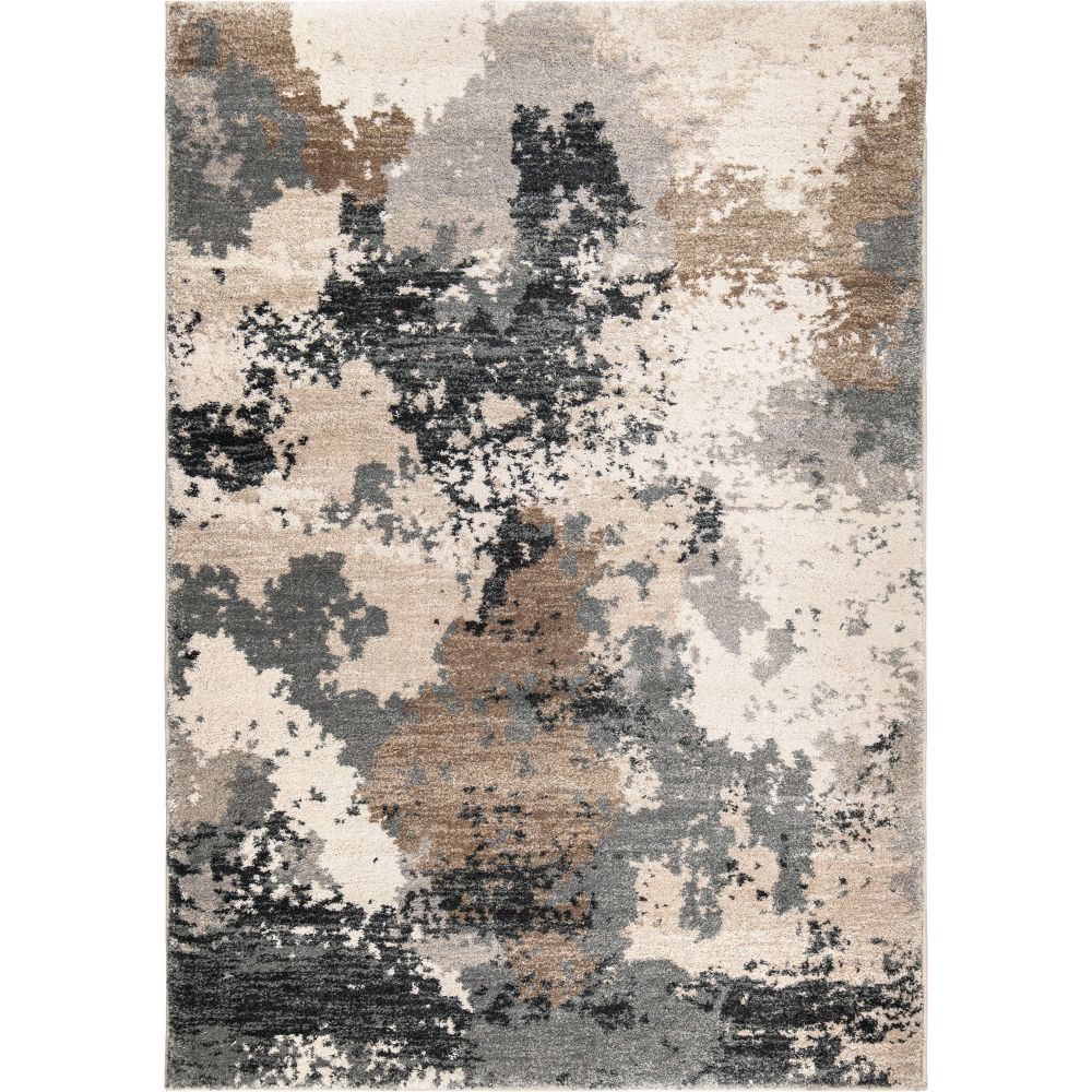 Orian Rugs 9212 Chindit Cloud Gray 5 Ft. X 8 Ft.