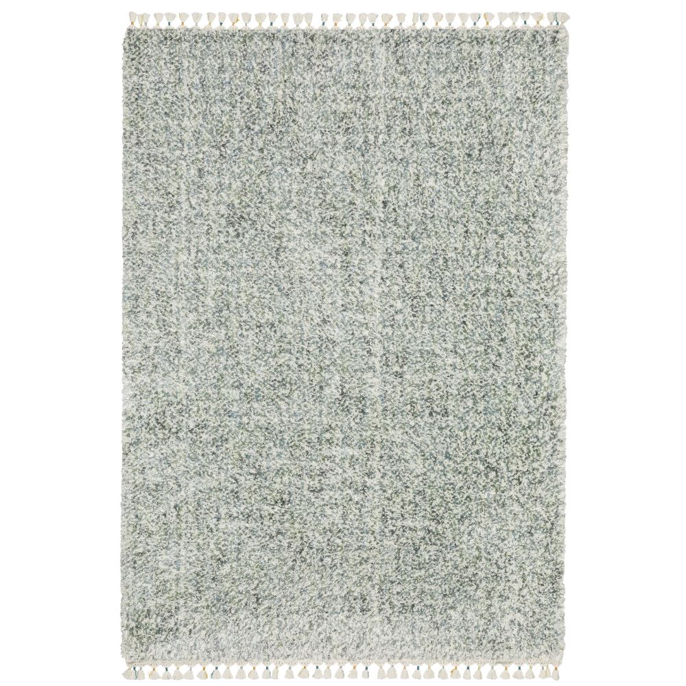 Oriental Weavers AX02A Axis Rug in Blue/ Ivory