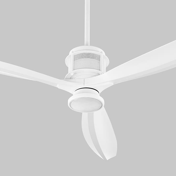 Oxygen 3-106-6 Propel Indoor Fan in White