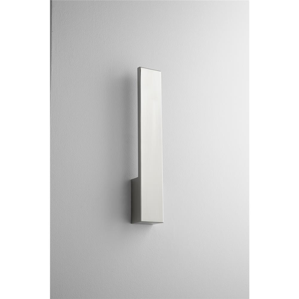 Oxygen 3-511-24 Icon Sconce in Satin Nickel