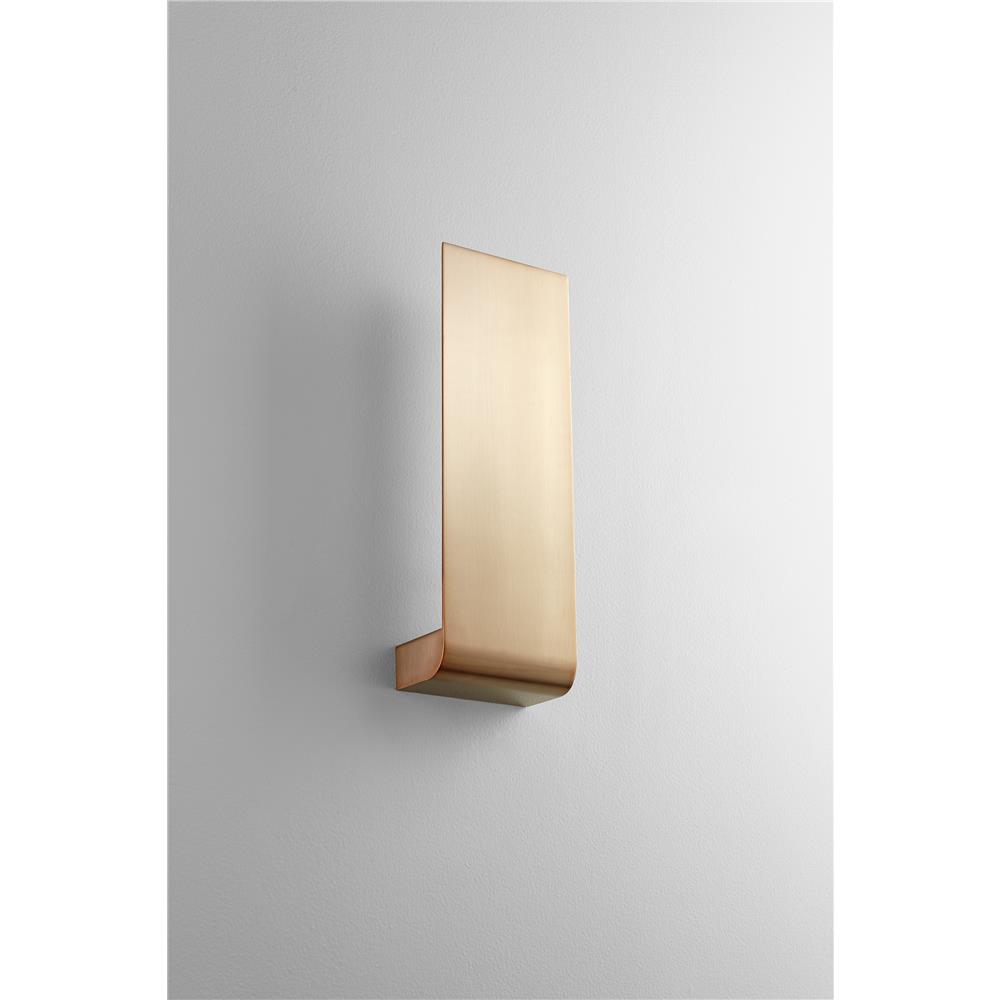 Oxygen 3-515-25 Halo Sconce in Satin Copper