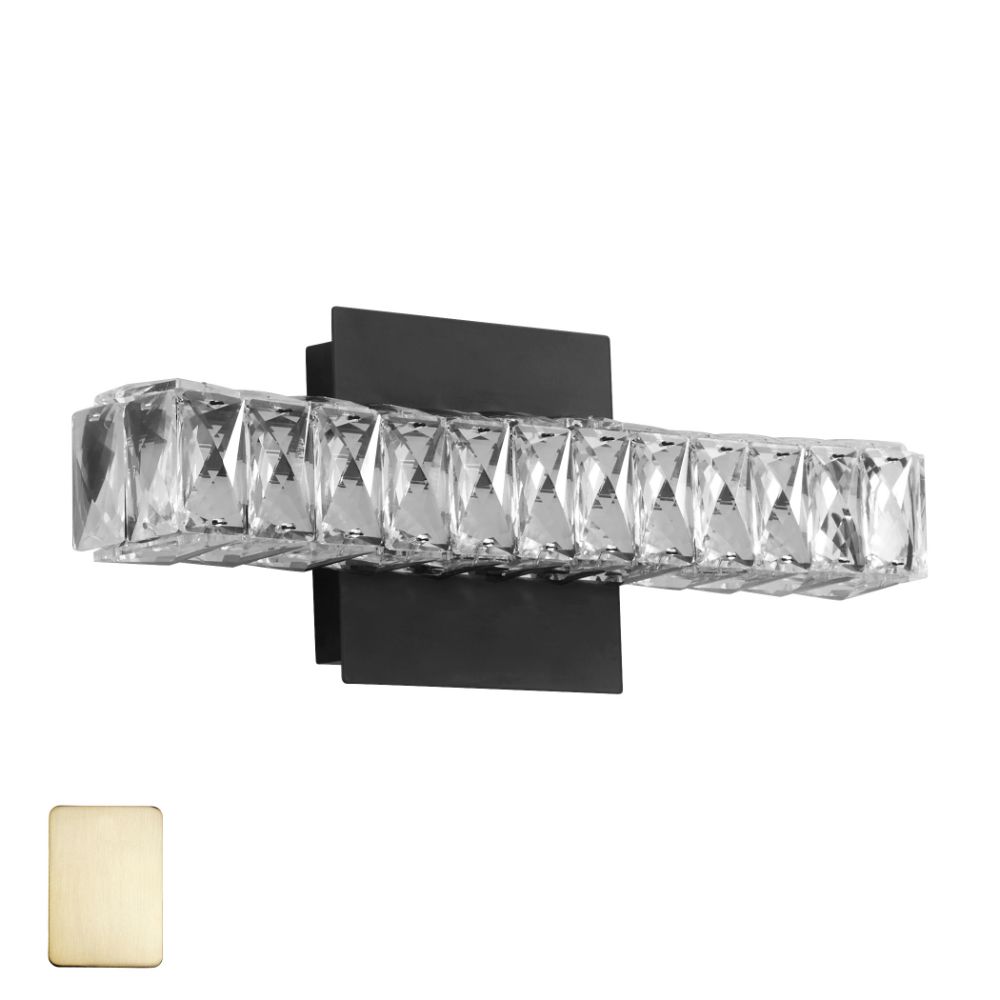 Oxygen 3-572-40 Élan 15" Cct Led Wall Mount in Aged Brass 