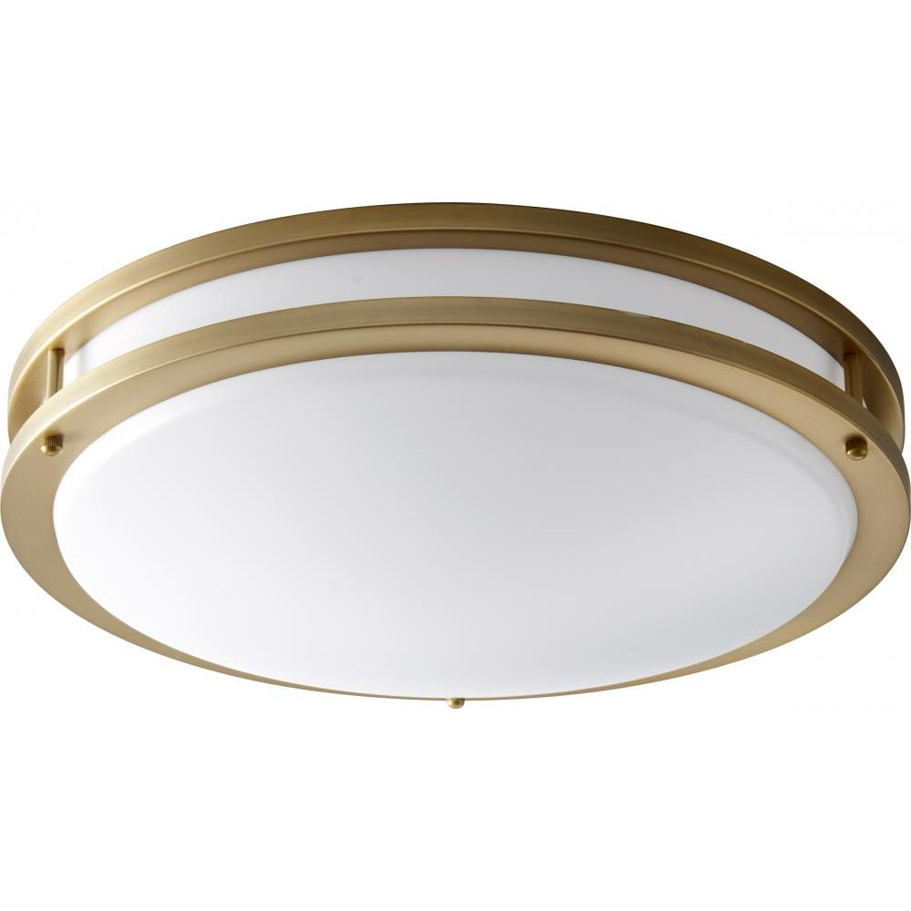 Oxygen 3-619-40 Oracle Ceiling Mount in Aged Brass