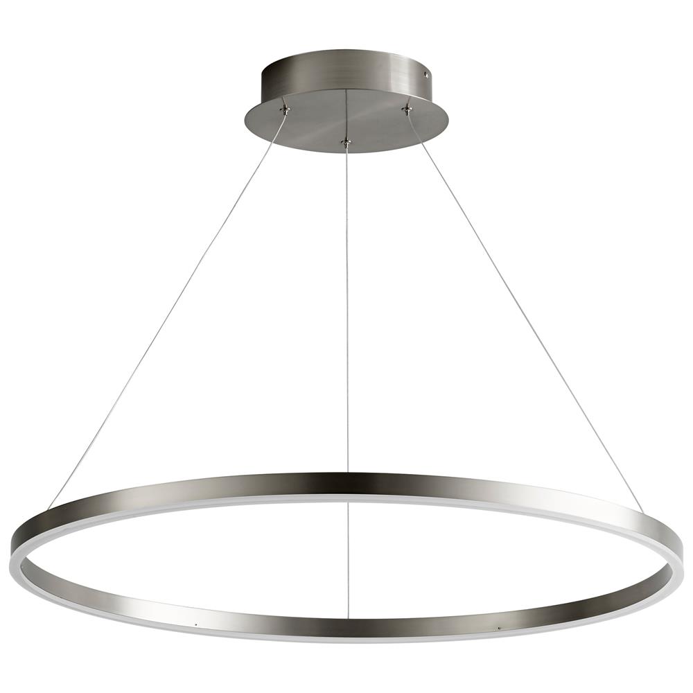 Oxygen 3-65-40 Circulo Pendant In Aged Brass