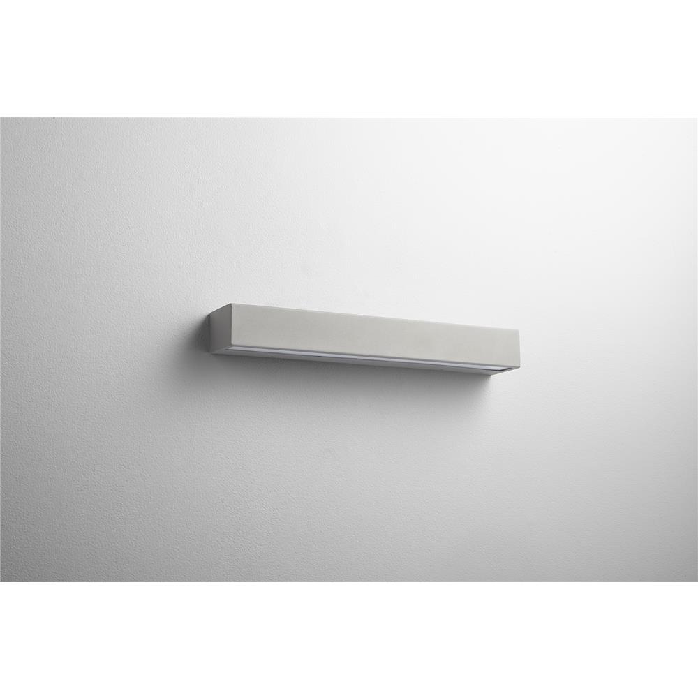 Oxygen 3-742-16 Maia Exterior Sconce in Grey