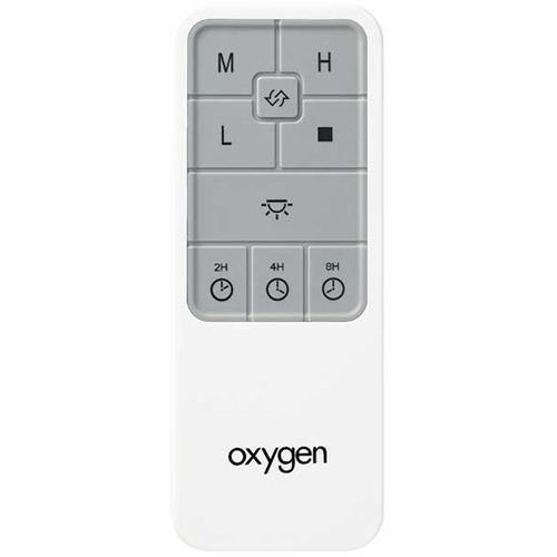 Oxygen 3-8-1000-0 Oslo Remote Indoor Fan Accessory in White