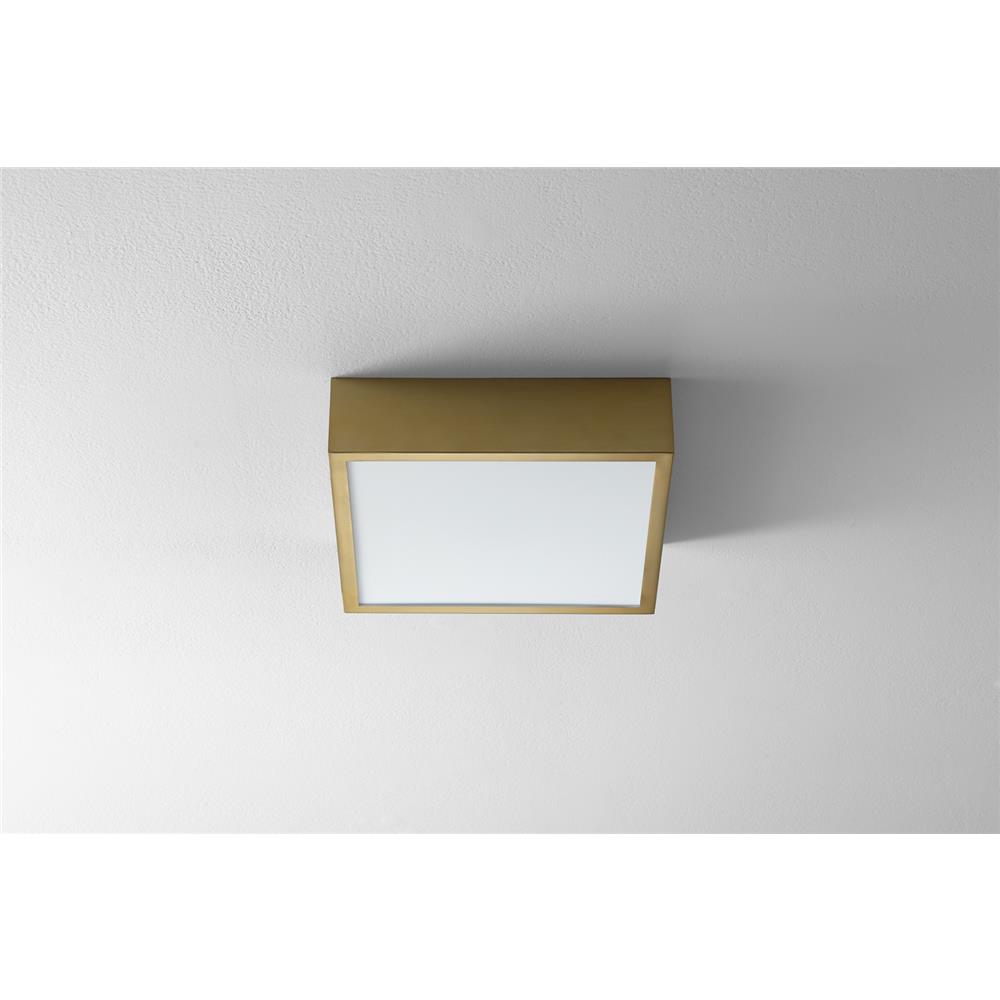 Oxygen 32-612-40 Pyxis Ceiling Mount in Aged Brass