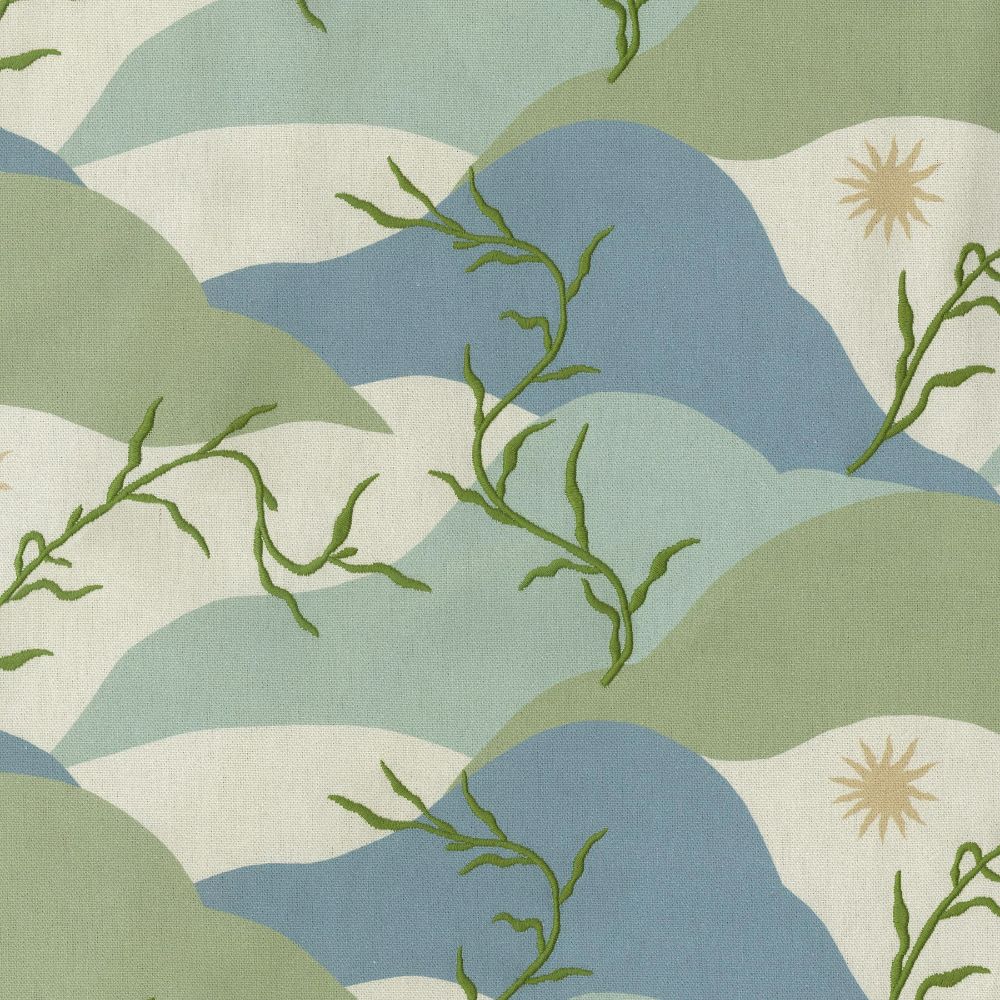 Elana Gabrielle 140031 Washed Ashore Fabric in Meadow