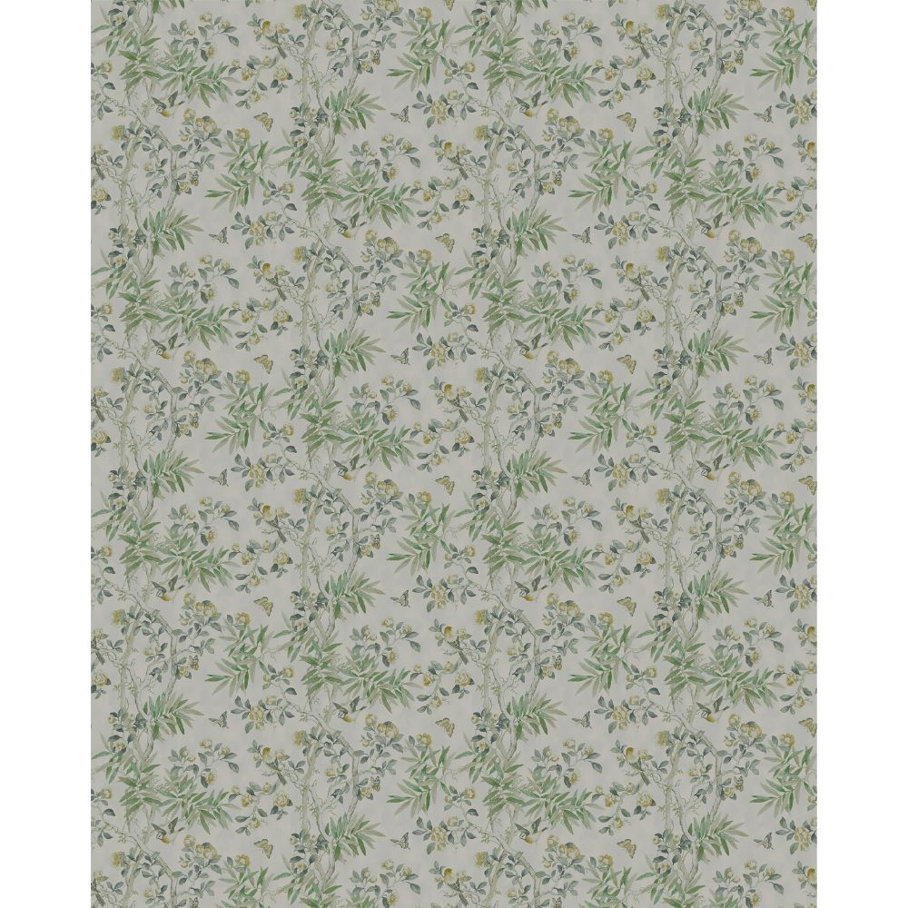 Surface Style 160021WR Kimono Vine Peel and Stick Wallpaper in Putty 