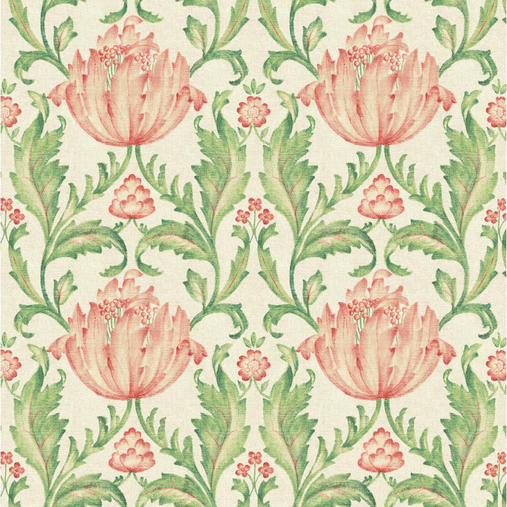 P. Kaufmann 160402WR Charmed Beauty Peel & Stick Wallpaper in Spring