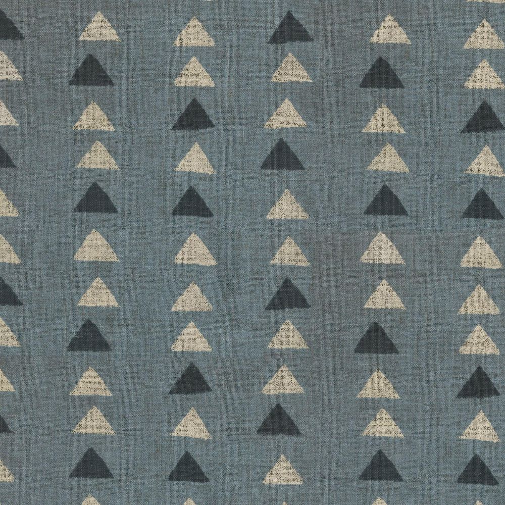 P/K Lifestyles 408455 Pkl Studio Nomadic Triangle Fabric in Blue Smoke