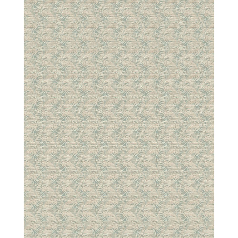 Tommy Bahama 802840WR Shadow Palms Peel and Stick Wallpaper in Seamist