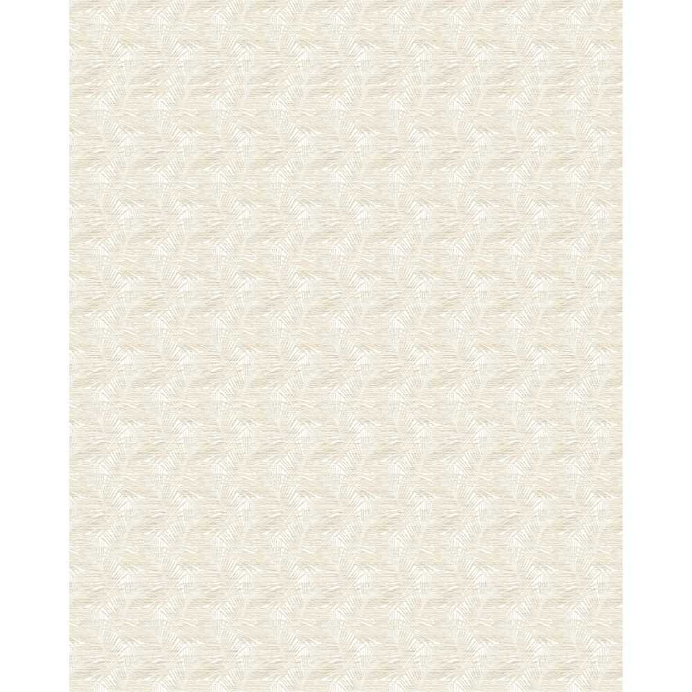 Tommy Bahama 802842WR Shadow Palms Peel and Stick Wallpaper in Coconut