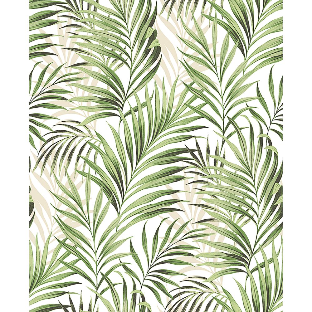Tommy Bahama 802861WR Tranquillo Peel and Stick Wallpaper in Aloe