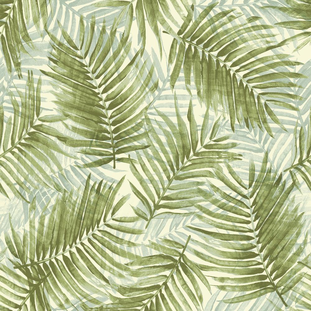 Tommy Bahama 802982WR Escape Route Peel & Stick Wallpaper in Seamist
