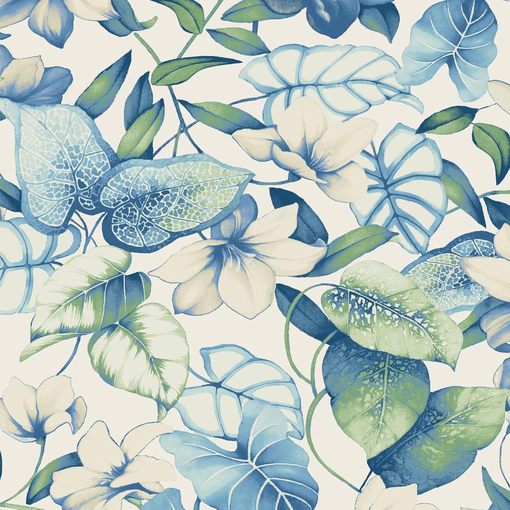 Tommy Bahama 880152WR Windemere Peel & Stick Wallpaper in Sky