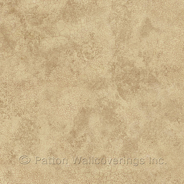 Patton Wallcoverings LL29506 Crackle Wallpaper in Orange, Red