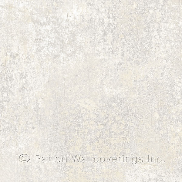 Patton Wallcoverings LL29536 Frost Wallpaper in Cream, Grey
