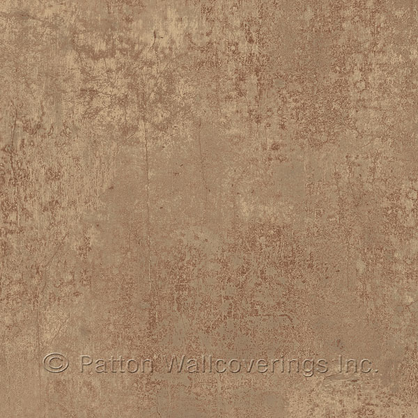 Patton Wallcoverings LL29538 Frost Wallpaper in Rust