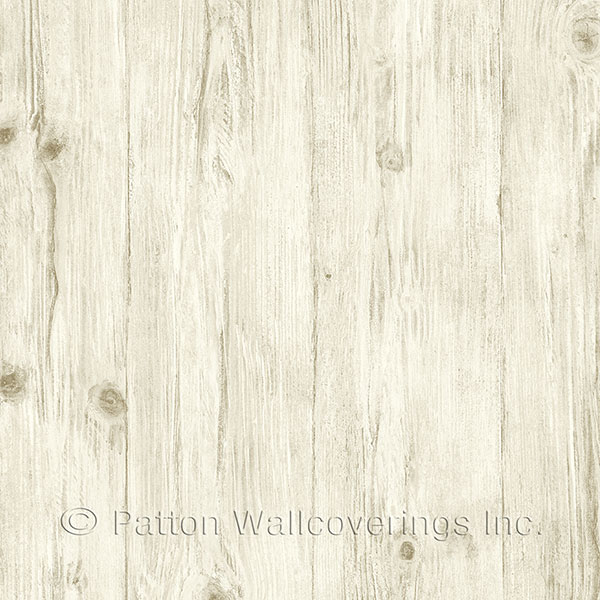 Patton Wallcoverings LL36206 Woodgrain Wallpaper in Beige, Brown