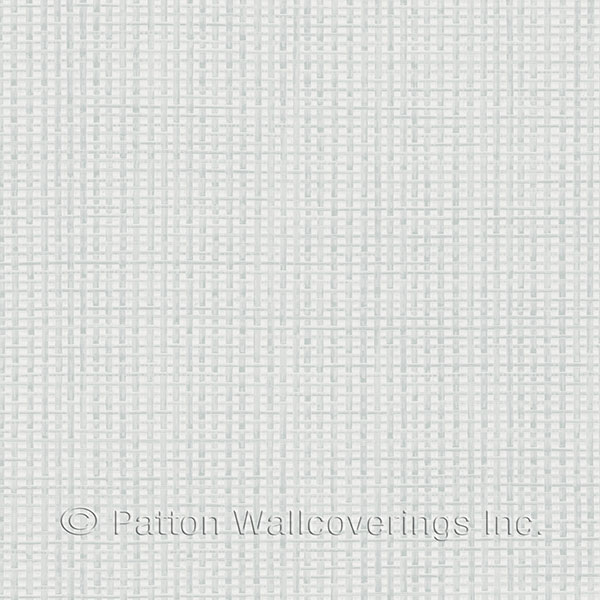 Patton Wallcoverings LL36234 Weave Wallpaper in Blue